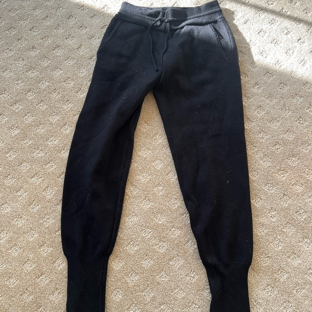 Zara sweater joggers black
